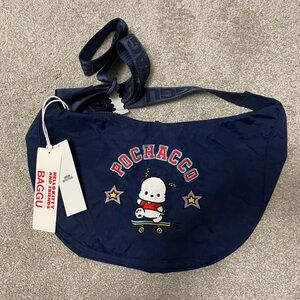 Medium Baggu Pochacco Nylon Crescent Bag